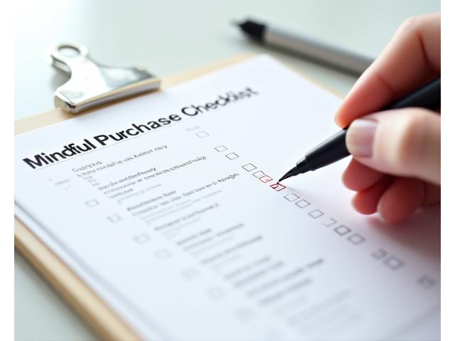 체크리스트가 적힌 메모지와 펜